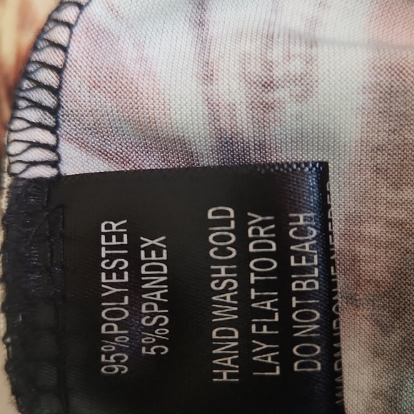 FIT N FLAIR Animal TRIBAL Dress Short STRETCHY embellished Beaded V NECKLINE Med - Picture 11 of 11